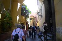 Spaziergang durch die Gassen von Sorrent