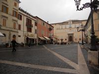 die päpstliche Sommerresidenz in Castel Gandolfo