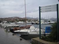 Hafen mit Blick auf Porto Rotondo 