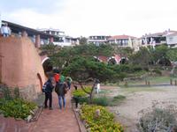 auf dem Weg durch die Stadt 