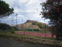 Ankunft am Parkplatz vor den Toren der Stadt 