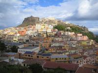 Castelsardo bei Sonnenschein 