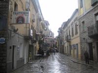 Einkaufsstraße in Tempio 