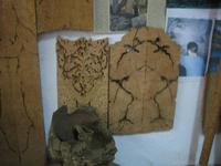 seltene Muster im Kork 