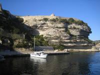 im Hafen von Bonifacio 