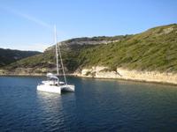 Wir fahren zurück übers Meer. 