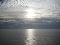 Abendstimmung auf See