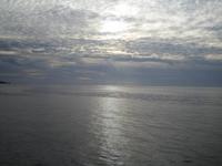 Ganz links kommt Sardinien bereits in Sicht. 