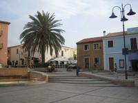 Treppen am zentralen Platz 