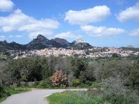 Ausflug in die Gallura (Blick auf Àggius)