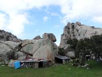 Ausflug in die Gallura (eindrucksvolle Granitfelsen bei Àggius)