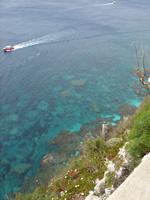 Türkisfarbenes Meer bei Bonifatio