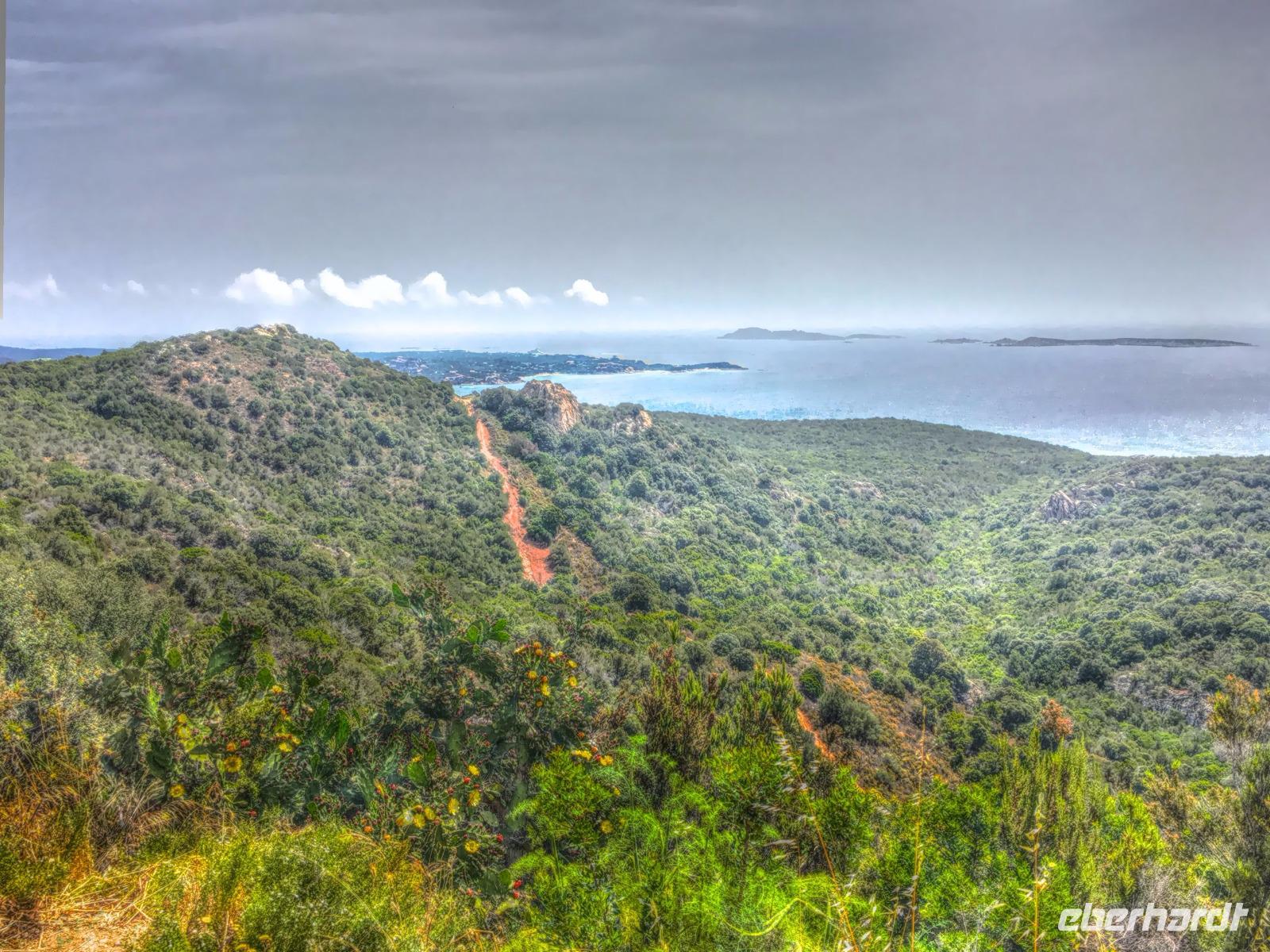 018 Sardinien - Aussicht auf die Costa Smeralda