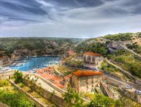 066 Sardinien - Panorama von Bonifacio