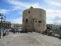 Befestigungsturm in Alghero