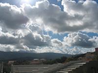 Ausblick vom Eichenplatz in Tempio