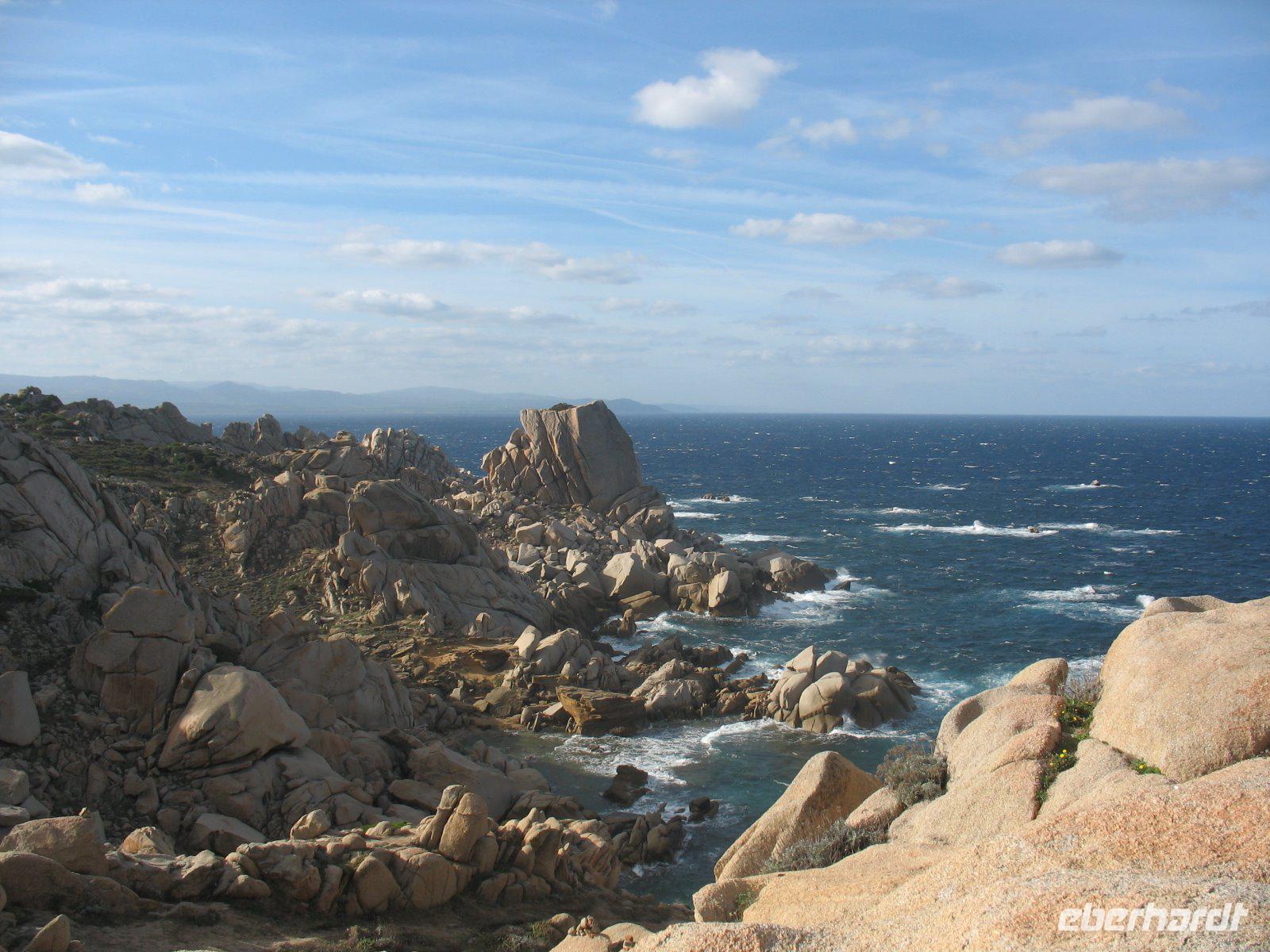 Felsformationen am Capo Testa