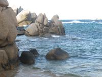 Felsformationen am Capo Testa