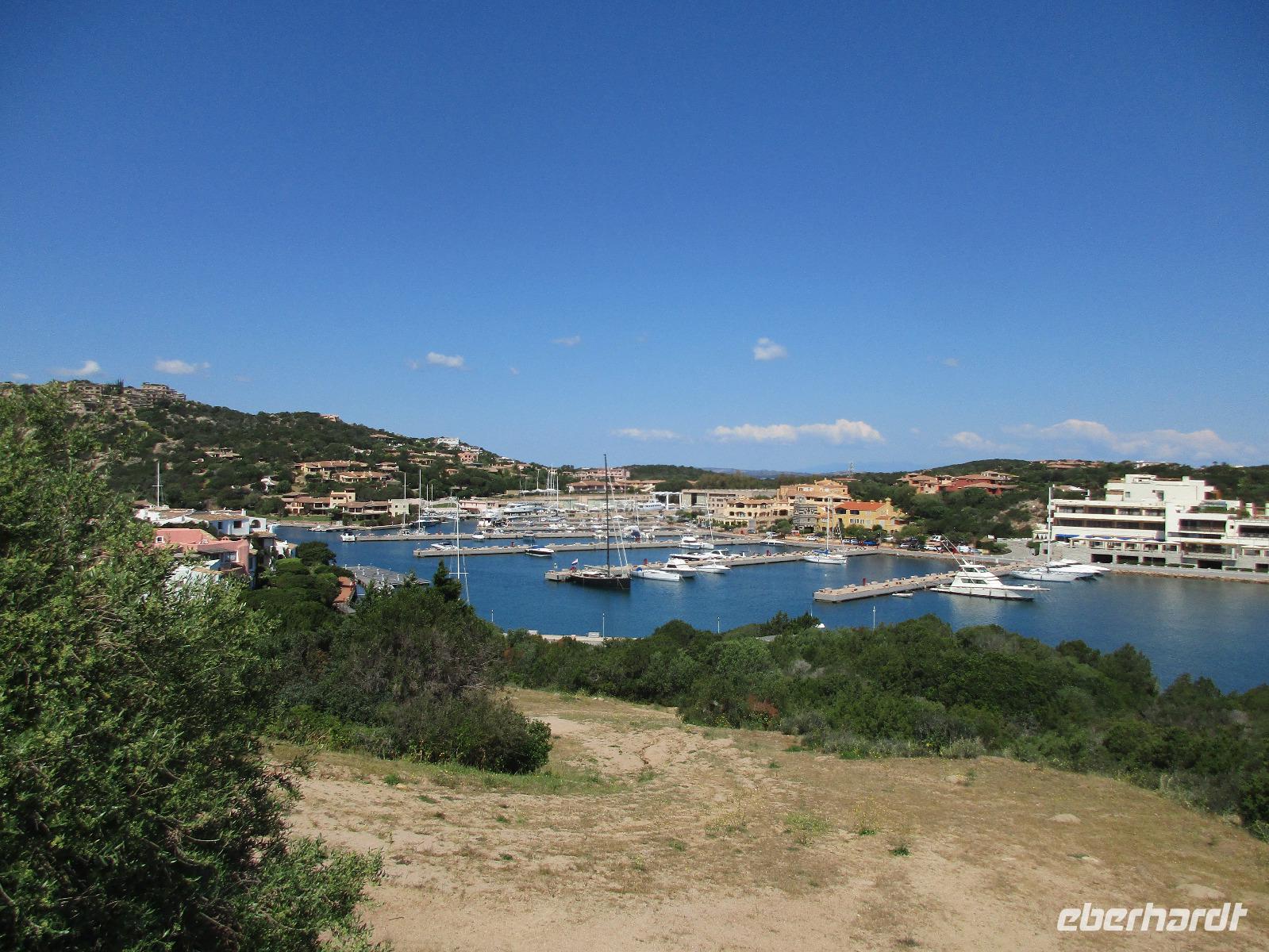 14 der Hafen von Porto Cervo