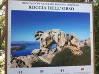 der Bärenfelsen in Capo d'Orso