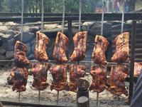 beim Hirtenessen in der Barbaggia