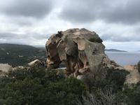 Bärenfelsen am Capo d'Orso