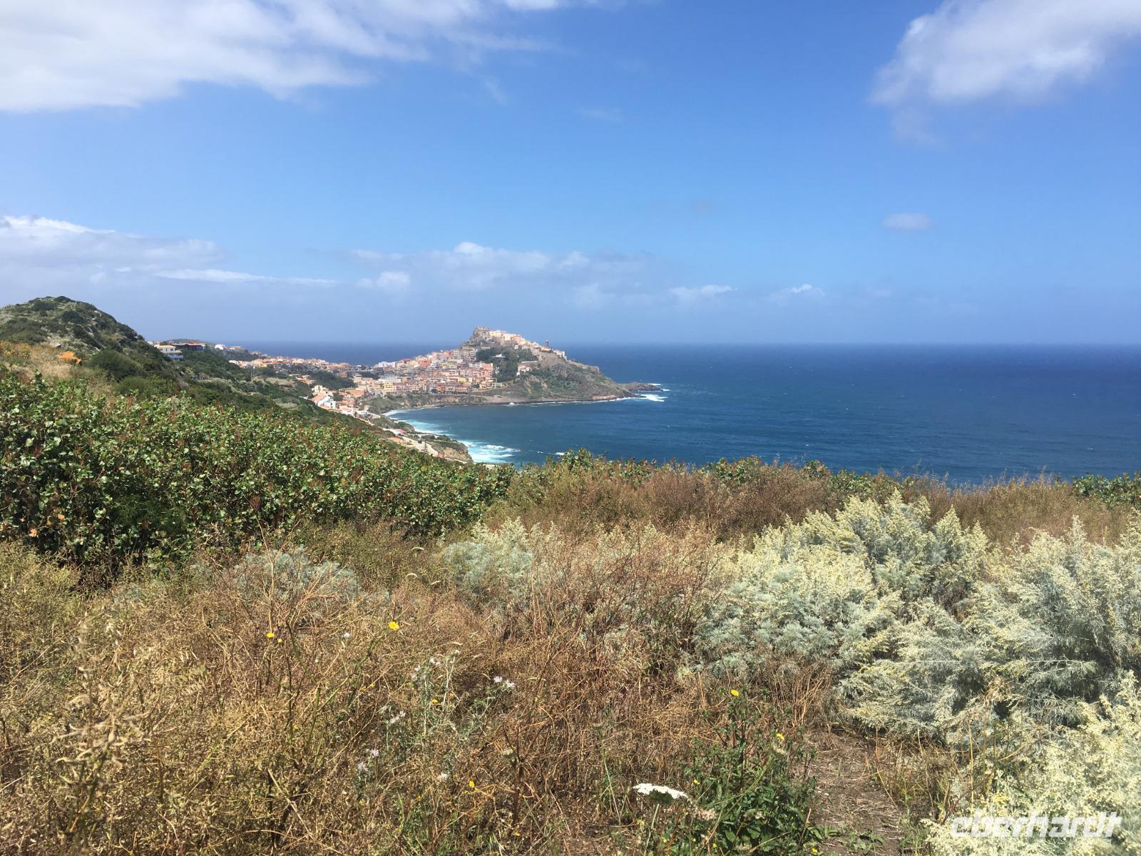 Blick auf Castelsardo