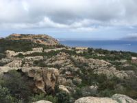 Blick auf die Festungsruinen der Nordküste