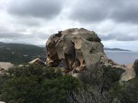 Bärenfelsen am Capo d'Orso