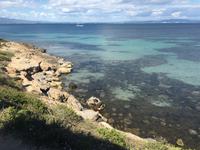 Türkisfarbenes Meer am Torre Grande