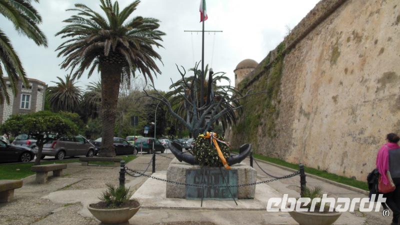 in Alghero -Denkmal 
