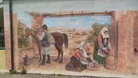 Wandmalerei /Murales in Tinnura 