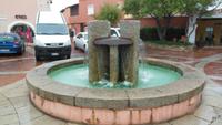 Brunnen auf der Piazetta Cervo in Porto Cervo 