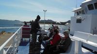 auf dem Schiff nach La Maddalena 