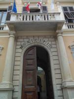 Rathaus von La Maddalena Ort 