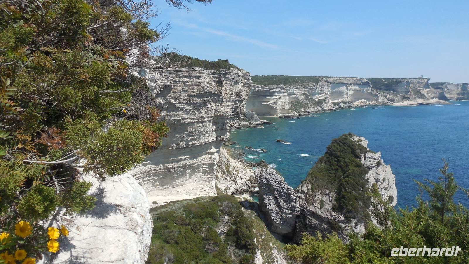 Blick auf die Küste