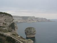 Ausblick auf die Kalkfelsen, Bonifacio