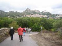 Rückweg zum Bus 