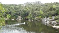 am kleinen See in Aggius 