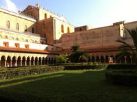 herrlicher Kreuzgang in Monreale