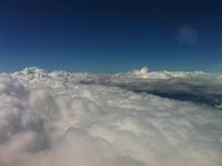 beste Sicht auf dem Hinflug