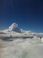 beste Sicht auf dem Hinflug