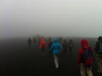 auf dem Ätna - leider ohne Sicht