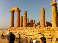 im Tal der Tempel in Agrigento - Junotempel
