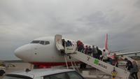 unsere Maschine B737-800 nach Catania