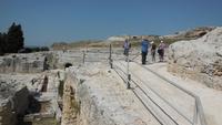 Amphitheater der archäologidche Zone in Syrakus
