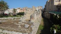 übrig gebliebener Apollo-Tempel in Syrakus