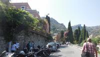 Weg durch Taormina