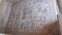 Mosaikfußboden in der Villa Romana in Piazza Armerina