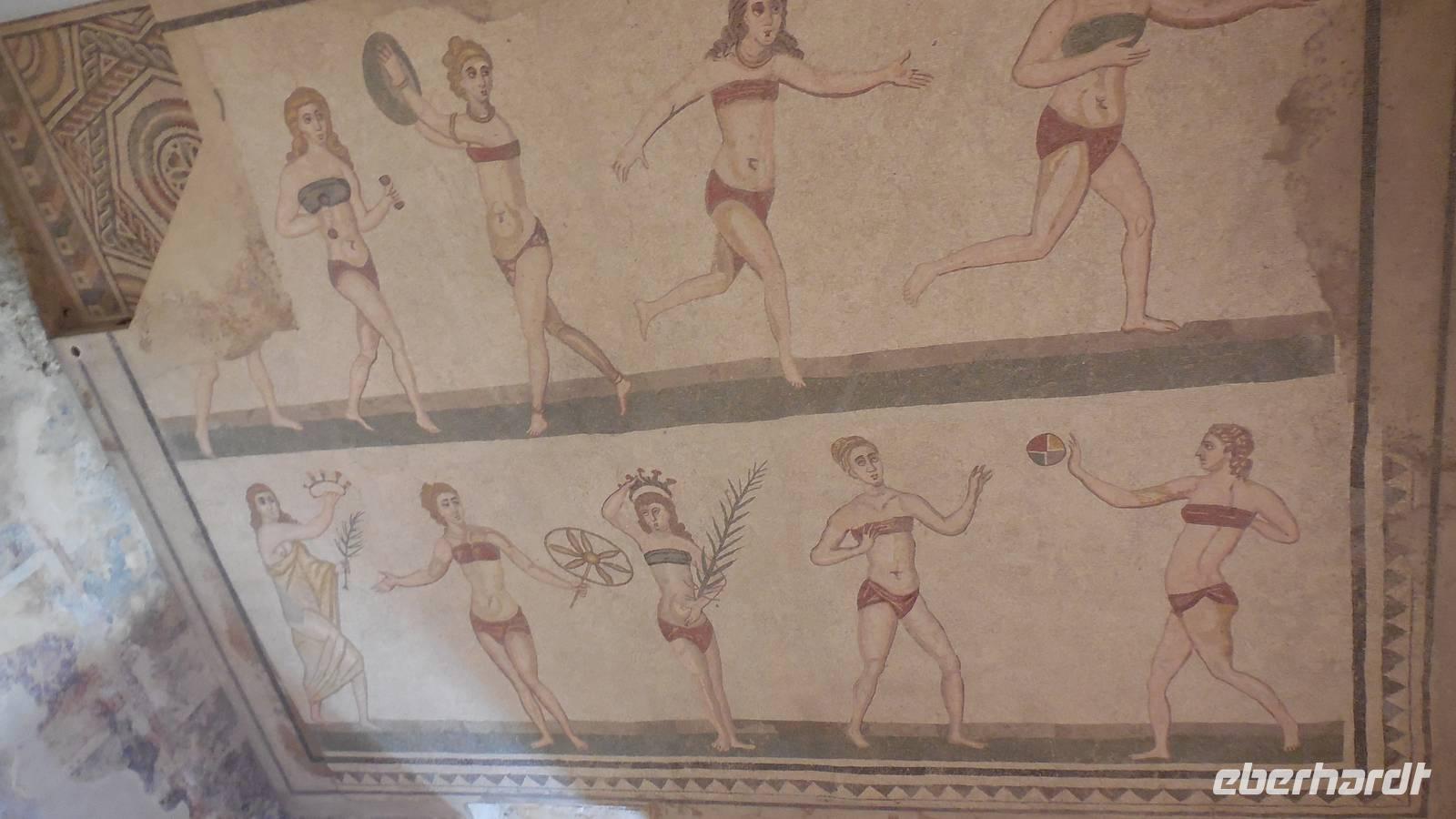 Villa Romana Bikinimädchenszene